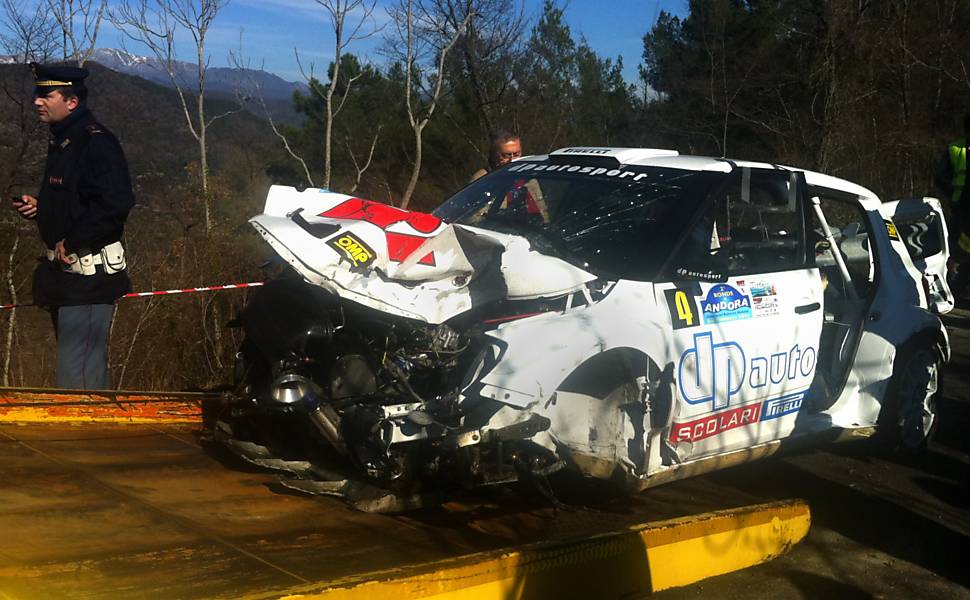 Piloto Robert Kubica sofre acidente