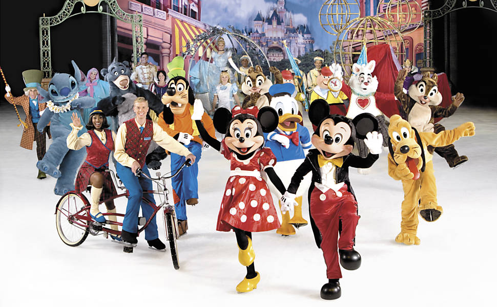 “Disney on Ice – As Aventuras em Walt Disney World” em São Paulo