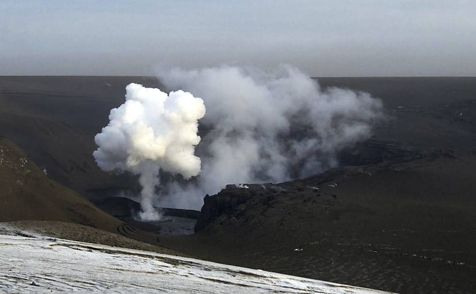 Vulcão islandês Grimsvotn