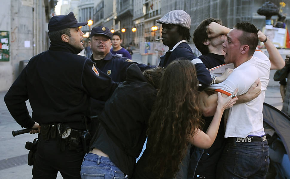 Protestos na Espanha em 2011