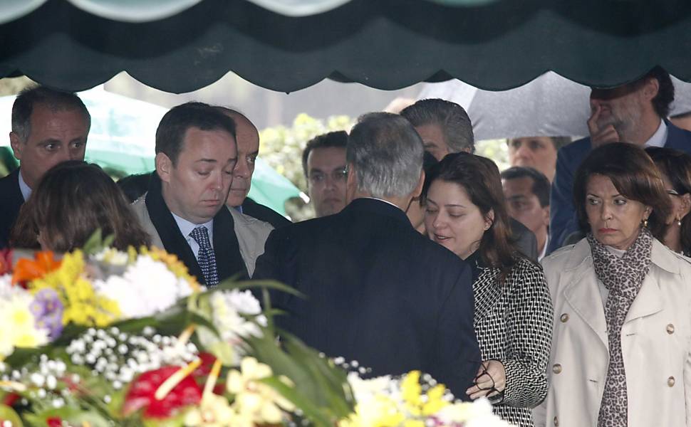 Enterro do ex-ministro Paulo Renato