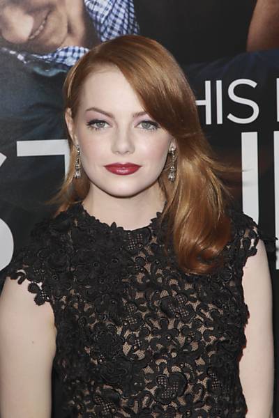 Emma Stone na chegada à premiere do filme "Amor a Toda Prova" (2011), dirigido por Glenn Ficarra e John Requa, no qual vive Hannah