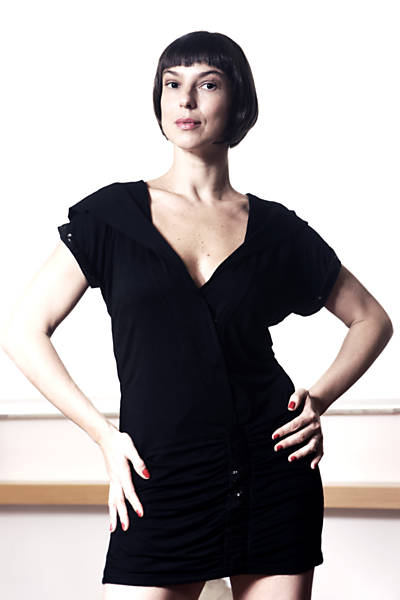 A atriz e humorista Maria Paula posa para retrato de Daryan Dornelles em 2009