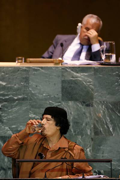 Trajetória de Gaddafi