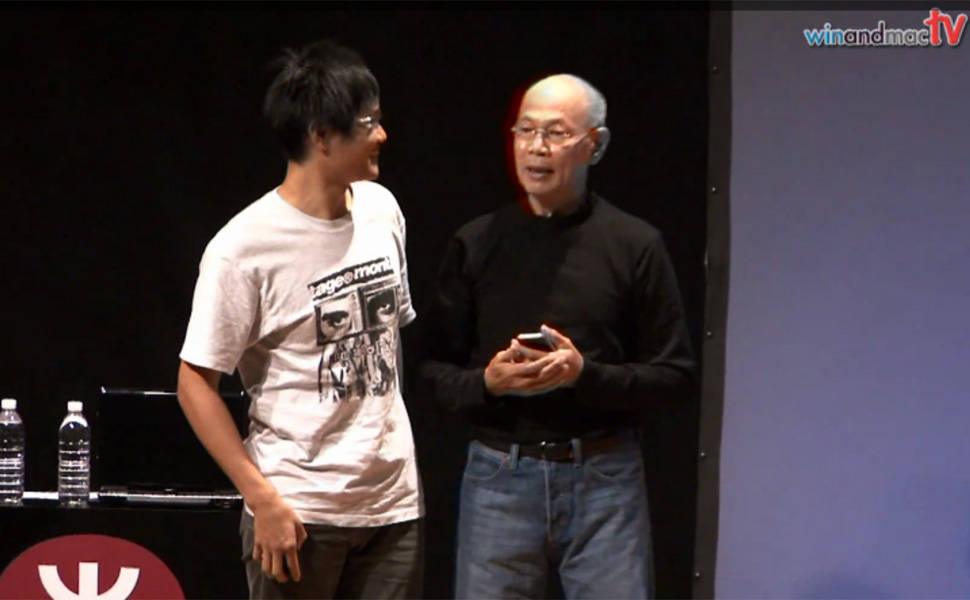 A apresentação de um aplicativo para iPhone na China teve um sósia de Steve Jobs