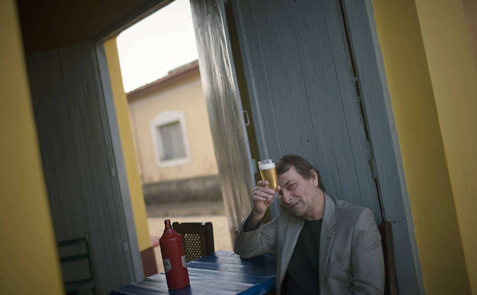 Cesare Battisti, fotografado em cidade que vive no Brasil