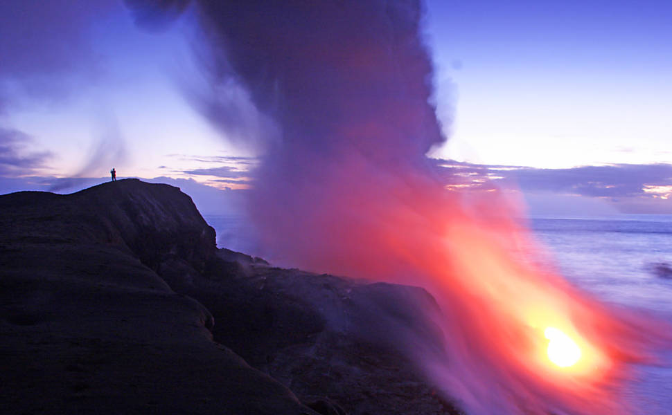 Erupções vulcânicas pelo mundo