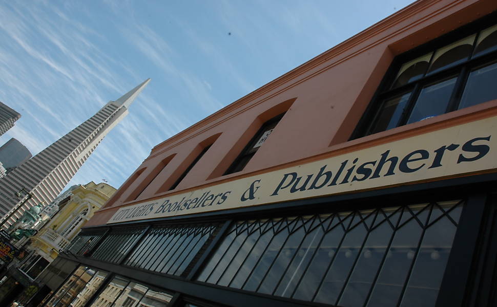 Fachada da livraria Citylights, ligada ao movimento beat 