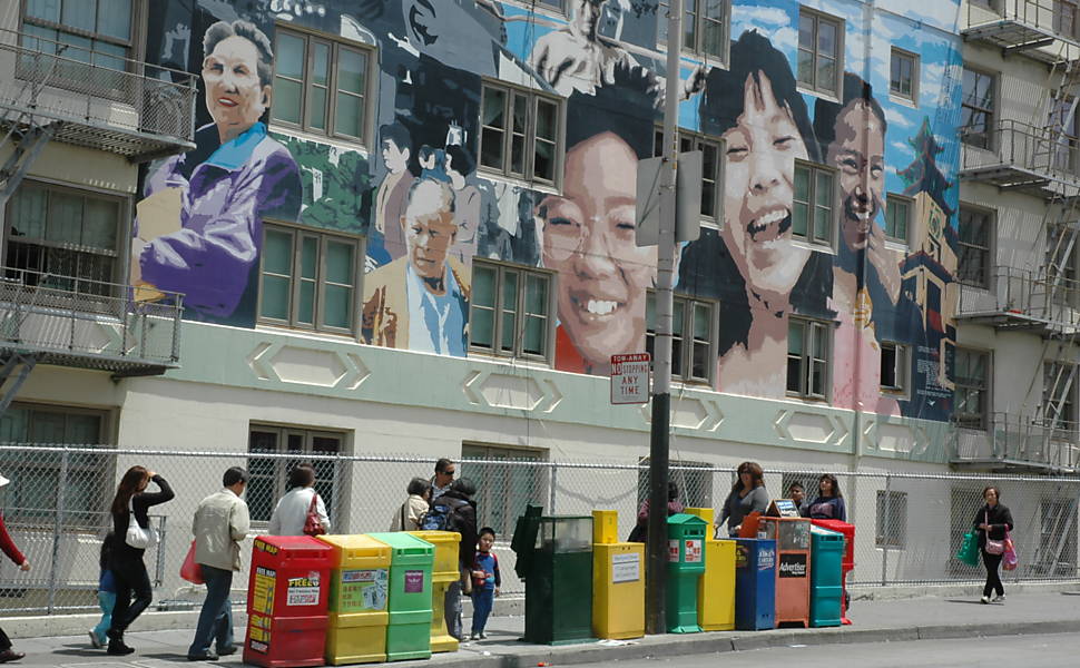 Prédio em Chinatown, San Francisco 