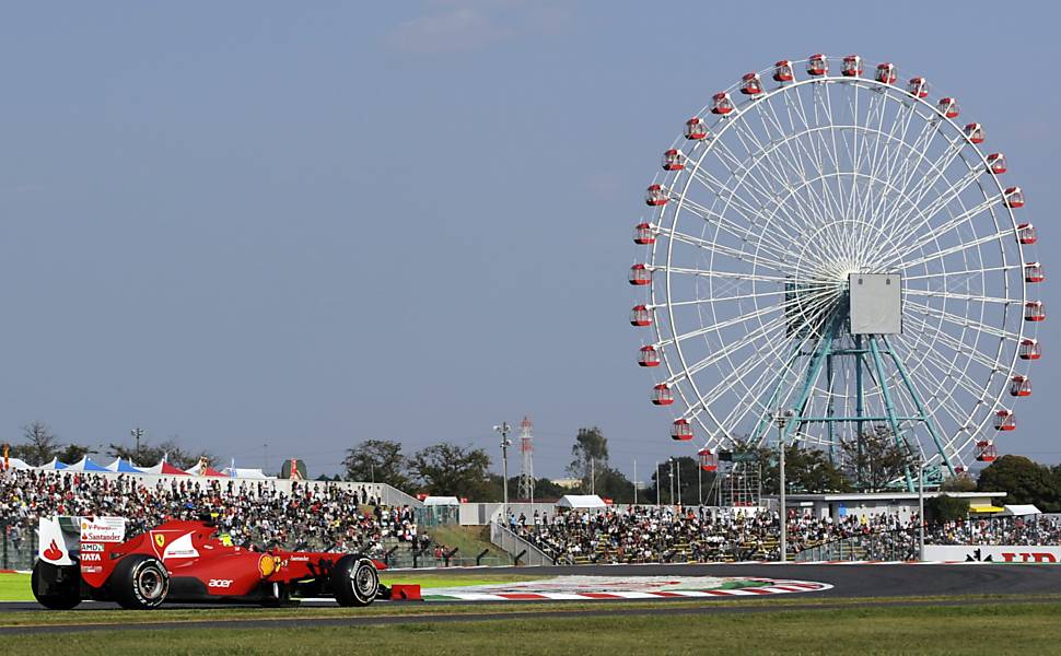 Treinos livres do GP do Japão