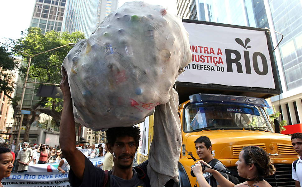 Protesto no Rio