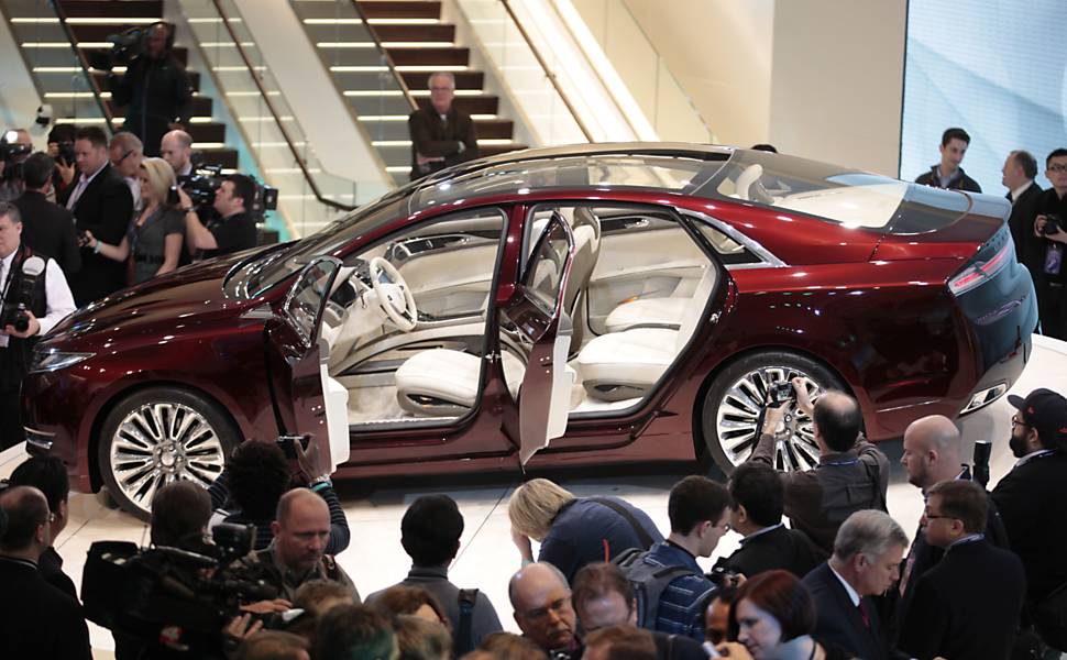Salão do automóvel em Detroit