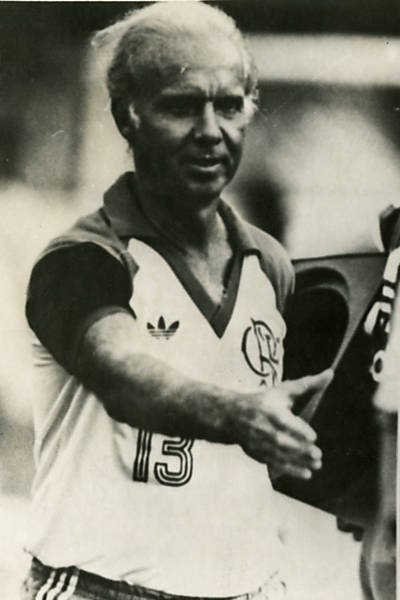 Zagallo, então técnico do Flamengo, em 1984