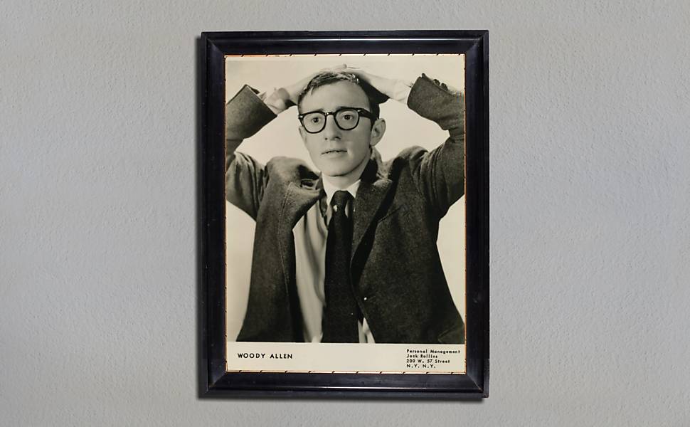 Woody Allen em foto usada no filme "Woody Allen: A Documentary"