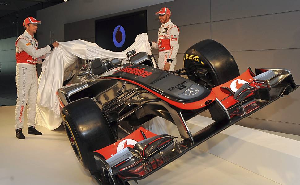 Apresentação do novo carro da McLaren