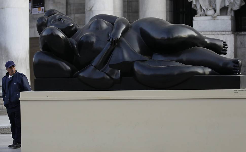 Exposição de Fernando Botero na Cidade do México