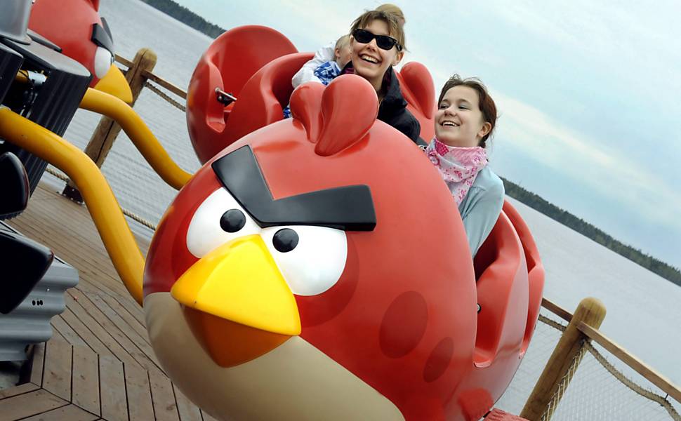 "Angry Birds" vira parque na Finlândia