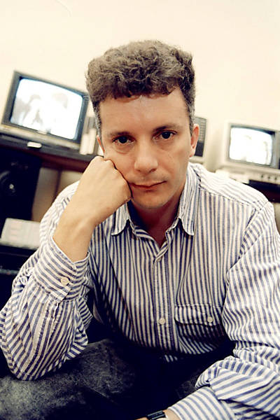 O repórter Celso Russomanno em 1997