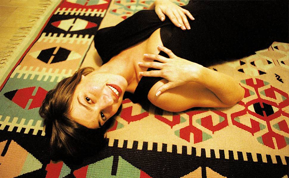 Maria Paula em 2003 quando atuou na peça "Todo Mundo Tem Problemas (Sexuais)", em São Paulo