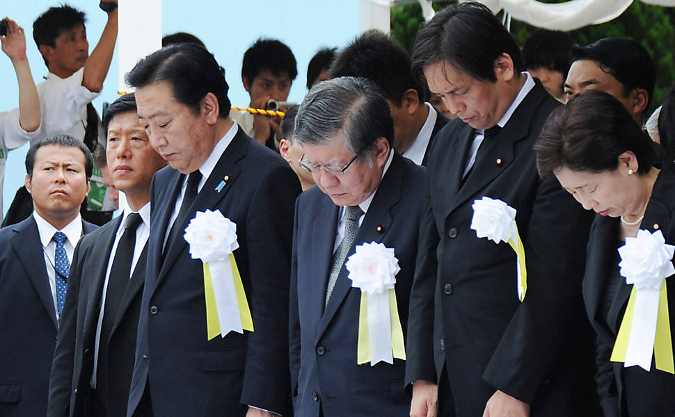 Nagasaki lembra o 67º aniversário de bombardeio 