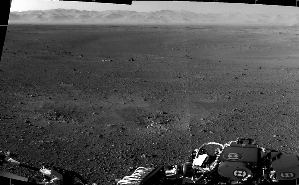 Jipe-robô Curiosity envia imagens de Marte