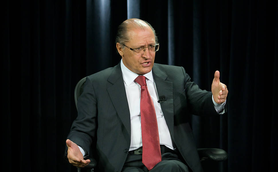 Geraldo Alckmin quando era governador de SP