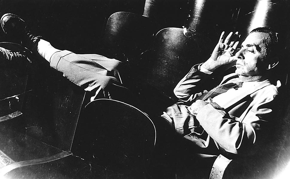 O escritor, dramaturgo e jornalista Nelson Rodrigues, que completaria 100 anos em 23 de agosto