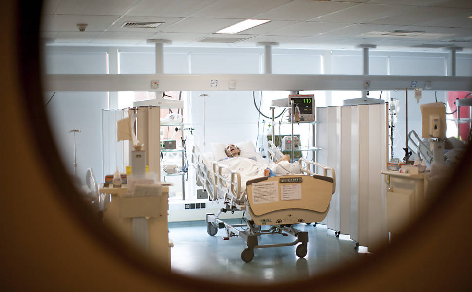 Paciente internado no Incor