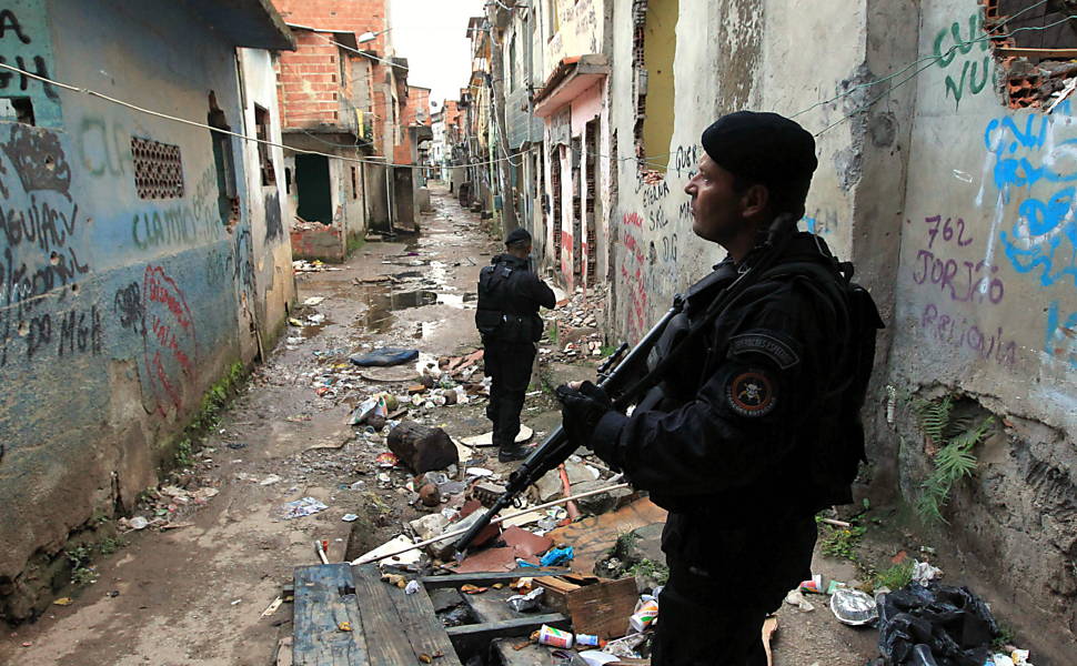 Ocupação nas favelas do Rio