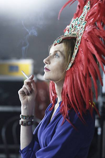 A atriz em cena de "Copacabana" (2010), de Marc Fitoussi