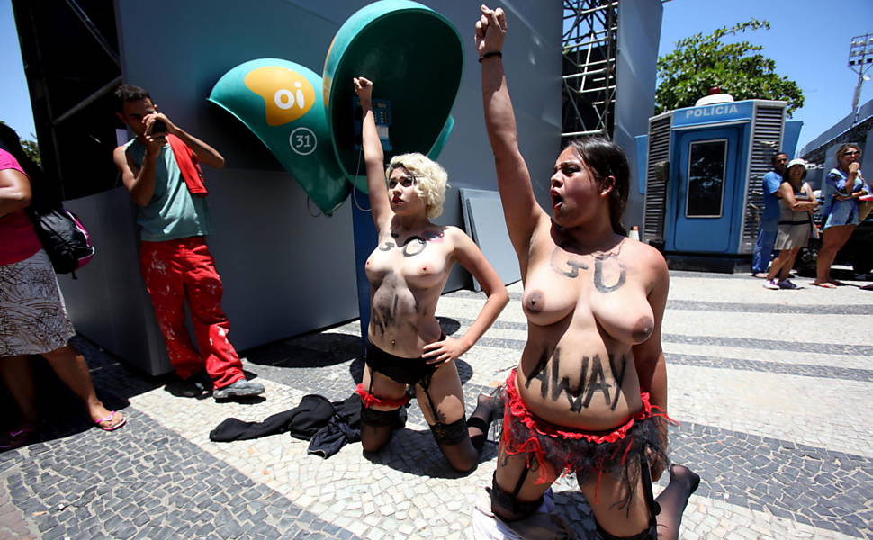 Atuações do Femen em 2012