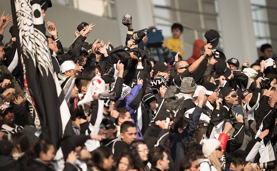 Treino aberto do Corinthians no Japão