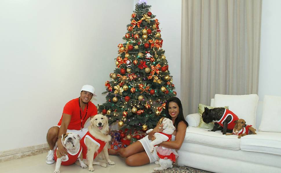 Natal de Gracyanne Barbosa e Belo