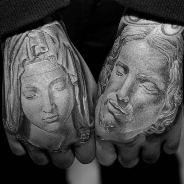 Tatuagem vira obra de arte