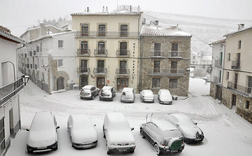 Inverno rigoroso na Espanha