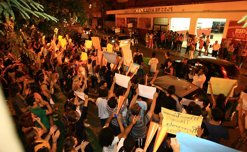 Protesto contra Marco Feliciano em Ribeirão Preto