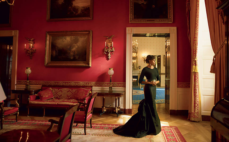 Michelle Obama na revista 