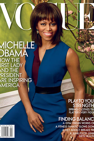 Michelle Obama na capa da revista 