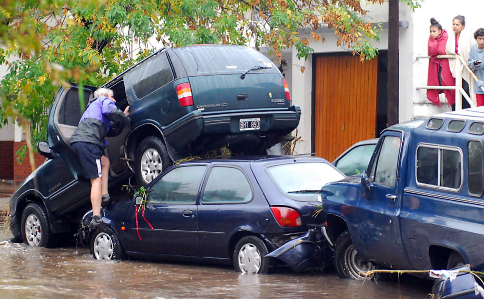 Enchente na Argentina