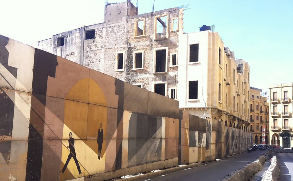 O design em Beirute
