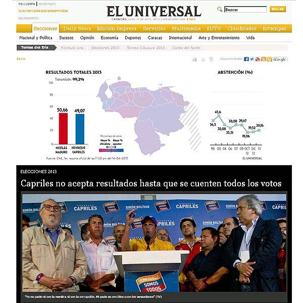 Repercussão da vitória de Nicolás Maduro na Venezuela