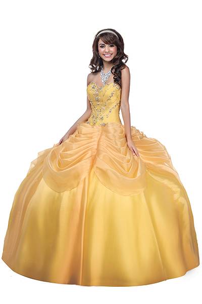 Vestidos inspirados nas princesas Disney