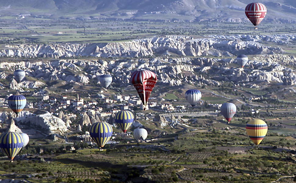 Acidente de balões na Turquia