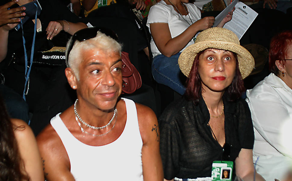 Foto: Lulu Santos e Scarlet Moon de Chevalier ficaram juntos por