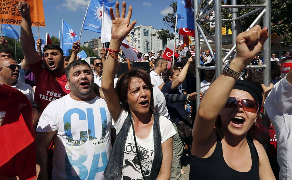 Protesto na Turquia
