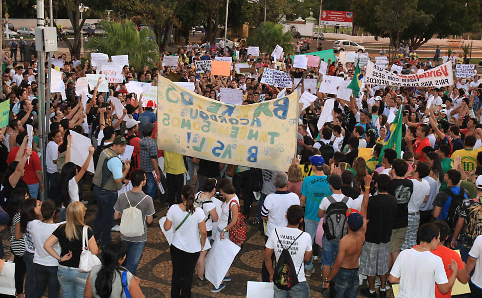 Manifestação em Barretos