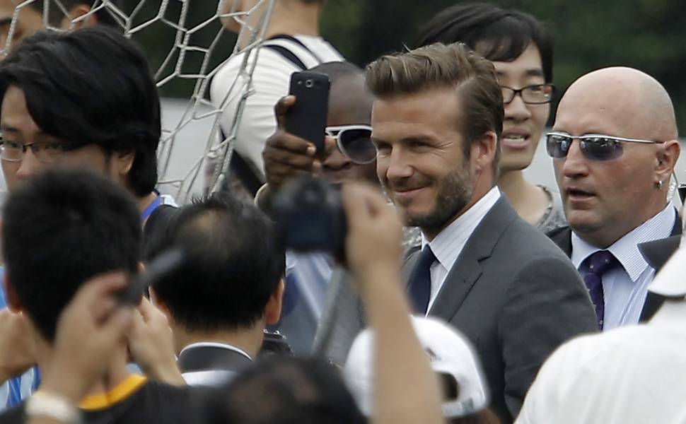 David Beckham na China
