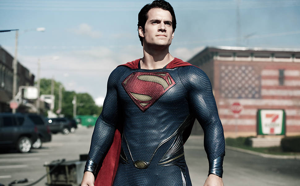 Henry Cavill como o Super-Homem