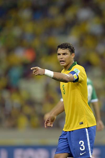 Líder e capitão da seleção brasileira, o zagueiro Thiago Silva (PSG), 28, falhou na semifinal contra o Uruguai ao entregar a bola no pé de Cavani, mas foi o atleta do Brasil que teve a maior média de desarmes na competição.