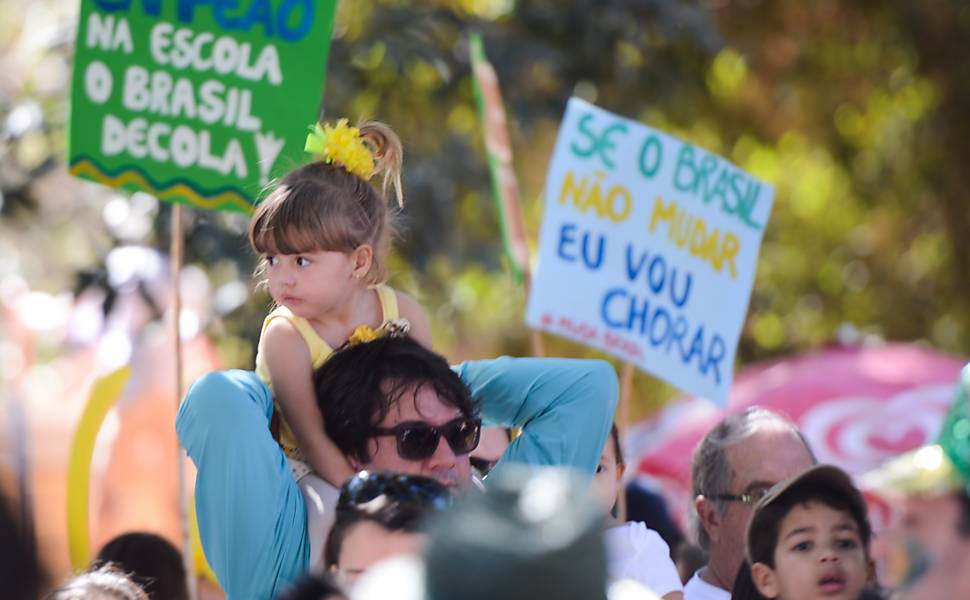 Protesto em Brasília